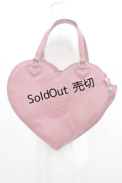 画像1: BABY,THE STARS SHINE BRIGHT / Heart BAG  赤 I-25-05-11-029-BA-AC-HD-ZI