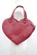 画像1: BABY,THE STARS SHINE BRIGHT / Heart BAG  赤 I-25-05-11-029-BA-AC-HD-ZI (1)