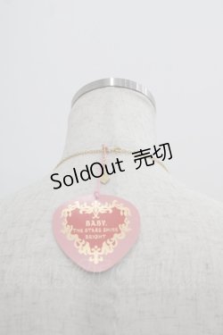 画像2: BABY,THE STARS SHINE BRIGHT / 眠れる森の美女〜Pop up Labyrinth〜柄ネックレス  ゴールド I-25-05-11-039-BA-AC-HD-ZI