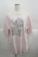画像1: merry jenny / cat ribbon big tee  ピンク I-25-05-14-054-LO-TO-HD-ZI (1)