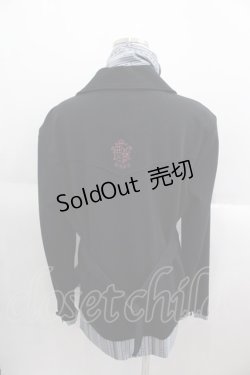 画像2: PUTUMAYO / テイルズオブエクシリア2アルヴィンコラボストール付ZIPジャケット  ブラック I-25-05-14-080-PT-JA-HD-ZI