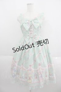 Angelic Pretty / Fancy Whipジャンパースカート  ミント I-25-05-14-082-AP-OP-HD-ZI