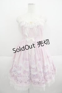 BABY,THE STARS SHINE BRIGHT / 雪の女王〜スノードームに秘めた「永遠」のカケラ〜柄ジャンパースカートI  ピンク I-25-05-14-085-BA-OP-HD-ZI
