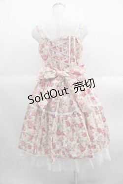 画像2: BABY,THE STARS SHINE BRIGHT / Floral Gardeniaジャンパースカート  生成り I-25-05-14-091-BA-OP-HD-ZI