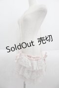 merry jenny / スパンコールフリルポシェット  ピンクＸ白 I-25-05-14-009-LO-BG-HD-ZI