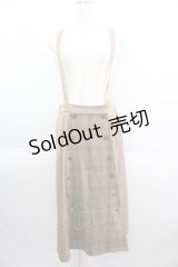 axes femme / マルチWAYバイカラーパンツ  ブラウン I-25-05-14-119-AX-PA-HD-ZI