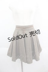 axes femme / チェックショートパンツ  ブラウンチェック I-25-05-14-120-AX-PA-HD-ZI
