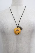Q-pot. / Jack-o'-lantern Macaron Necklace  オレンジ I-25-05-14-010-QP-AC-HD-ZI