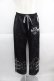 画像1: Candy Stripper / CS CAT CHINA PANTS  黒 I-25-05-14-125-PU-PA-HD-ZI (1)