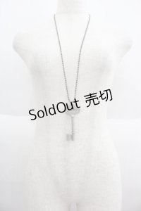 Q-pot. / Q-pot.Keyネックレス  ガンメタ I-25-05-14-014-QP-AC-HD-ZI