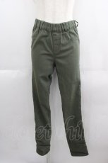 画像1: 【SALE】axes femme / 裾梯子レースレギンスパンツ M グリーン I-25-05-19-098-AX-PA-HD-ZT495 (1)