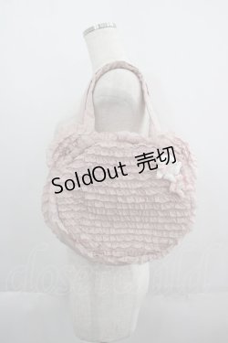 画像1: PINK HOUSE / Teddyシルエットフリルバッグ  ピンク I-25-05-19-102-LO-BG-HD-ZT500