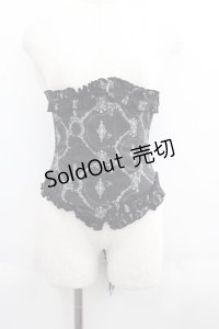 GOTHPUNKその他(買取対象外) / 格子風柄コルセット  黒Ｘミント I-25-05-19-108-EL-ZA-HD-ZI