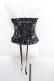 画像2: GOTHPUNKその他(買取対象外) / 格子風柄コルセット  黒Ｘミント I-25-05-19-108-EL-ZA-HD-ZI (2)