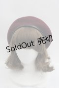 GOTHPUNKその他(買取対象外) / ベレー帽  ボルドー I-25-05-19-116-EL-AC-HD-ZI