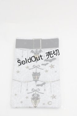 画像1: metamorphose / まいごの子猫と魔法のランタンプリントオーバーニー  グレー I-25-05-19-125-ME-ZA-HD-ZI