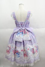画像2: Angelic Pretty / Be My Valentineジャンパースカート  ラベンダー I-25-05-19-038-AP-OP-HD-ZI (2)