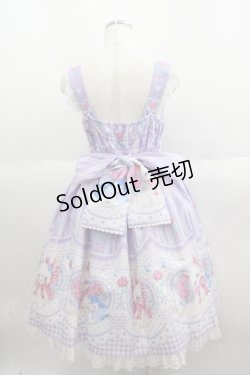 画像2: Angelic Pretty / Be My Valentineジャンパースカート  ラベンダー I-25-05-19-038-AP-OP-HD-ZI