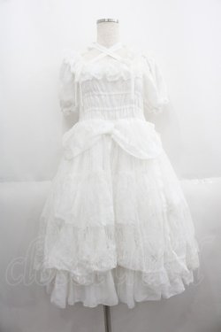 画像1: Vallee lys / Mellow Melody Dress  白 I-25-05-23-058-EL-OP-HD-ZI