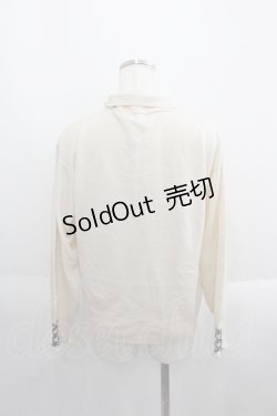 画像2: axes femme / キンモクセイ刺繍ニットプルオーバー M アイボリー I-25-05-23-008-AX-TO-HD-ZI