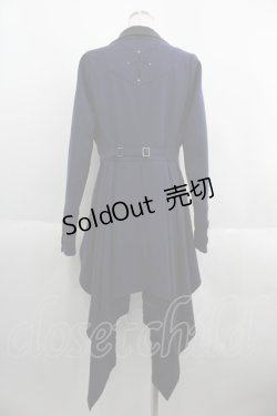画像2: Ozz Croce / 後ろクロス刺繍燕尾ジャケット  ネイビー I-25-05-23-081-OO-JA-HD-ZI