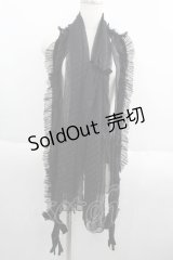 GRAMM / ドットチュール&ハンドチュールストールセット  黒 I-25-05-23-096-HN-ZA-HD-ZI