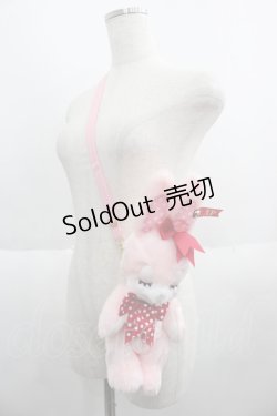 画像1: Angelic Pretty / Dreamyリリカルバニーぬいぐるみポーチ  ピンク I-25-05-23-104-AP-BG-HD-ZI