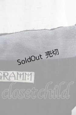 画像4: GRAMM / ハンドモチーフデザインショルダーバッグ  グレーＸ黒Ｘ白 I-25-05-23-110-HN-BG-HD-ZI