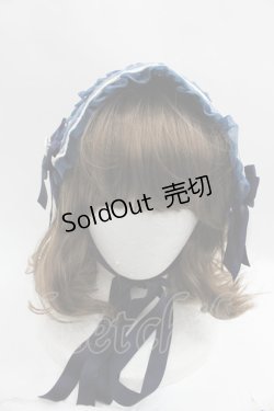 画像2: metamorphose / HAT マーメイドフ゜リンセスヘッドドレス  デイープブルー I-25-05-23-114-ME-AC-HD-ZI