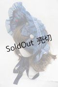 metamorphose / HAT マーメイドプリンセスハーフボンネット  ディープブルー I-25-05-23-115-ME-AC-HD-ZI