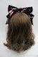 画像2: Angelic Pretty / MELODY TOYSカチューシャ  黒 I-25-05-23-117-AP-AC-HD-ZI (2)