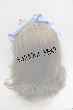 画像2: Angelic Pretty / きまぐれDolly Ribbonカチューシャ  青 I-25-05-23-119-AP-AC-HD-ZI