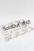 axes femme kawaii / Fluffy Bearポーチ  アイボリー I-25-05-23-125-AX-ZA-HD-ZI