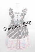 Angelic Pretty / MELODY TOYSハイウエストジャンパースカート  黒 I-25-05-23-027-AP-OP-HD-ZI