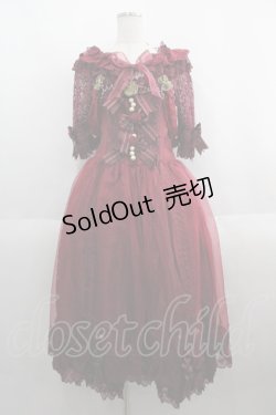 画像1: ALICE and the PIRATES / La Belle et la secret de la roseドレス  ボルドー I-25-05-23-031-PA-OP-HD-ZT337