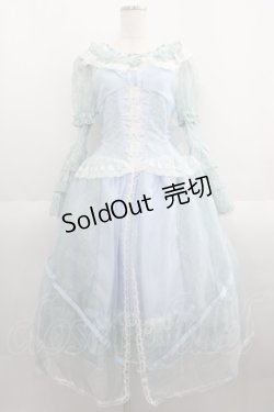 画像1: ALICE and the PIRATES / セイレーンドレスワンピース  サックス I-25-05-23-032-PA-OP-HD-ZI