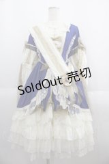 BABY,THE STARS SHINE BRIGHT / La robe vert clairワンピース&エシャルプセット  ブルー I-25-05-23-036-BA-OP-HD-ZS