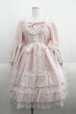 画像1: BABY,THE STARS SHINE BRIGHT / Pearl Princessワンピース  ピンクＸ白 I-25-05-23-038-BA-OP-HD-ZS