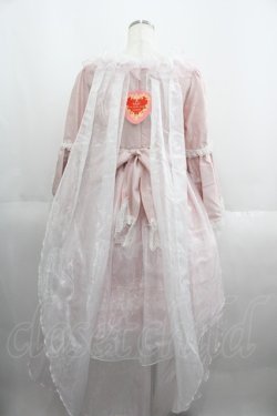 画像2: BABY,THE STARS SHINE BRIGHT / Pearl Princessワンピース  ピンクＸ白 I-25-05-23-038-BA-OP-HD-ZS