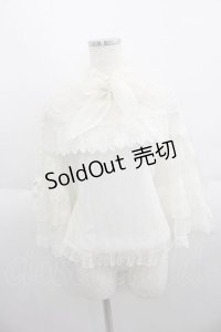 BABY,THE STARS SHINE BRIGHT / La Rose des Vents  薔薇の導く未来 ブラウス  生成 I-25-05-29-001-BA-BL-HD-ZI