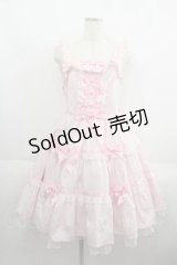 Angelic Pretty / マーガレットドールジャンパースカート  ピンク I-25-05-29-052-AP-OP-HD-ZI
