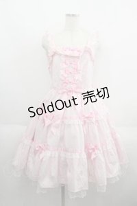 Angelic Pretty / マーガレットドールジャンパースカート  ピンク I-25-05-29-052-AP-OP-HD-ZI