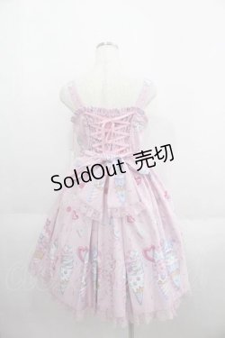 画像2: Angelic Pretty / Decoration Ice Creamジャンパースカート  ピンク I-25-05-29-053-AP-OP-HD-ZI
