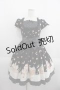 Angelic Pretty / お菓子の国ワンピース  黒 I-25-05-29-054-AP-OP-HD-ZI