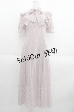 画像1: Ank Rouge / レースワンピース  ピンク I-25-05-29-067-CA-OP-HD-ZI