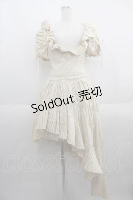 画像1: alice auaa / ドールワンピース 3 クリーム I-25-05-29-077-AA-OP-HD-ZI (1)