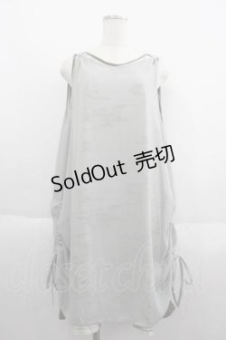 画像1: gouk / シースルー重ねノースリーブワンピース  グレー I-25-05-29-080-GO-OP-HD-ZI