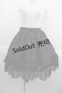 ALICE and the PIRATES / Memoire de Roseバッスルスカート  黒 I-25-05-29-093-PA-SK-HD-ZI