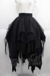 画像1: alice auaa / レイヤードスカート 3 黒 I-25-05-29-094-AA-SK-HD-ZI (1)