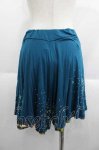 画像2: 【SALE】gouk / 桜ptショートパンツ  ブルーグリーン I-25-05-29-102-GO-PA-HD-ZT212 (2)